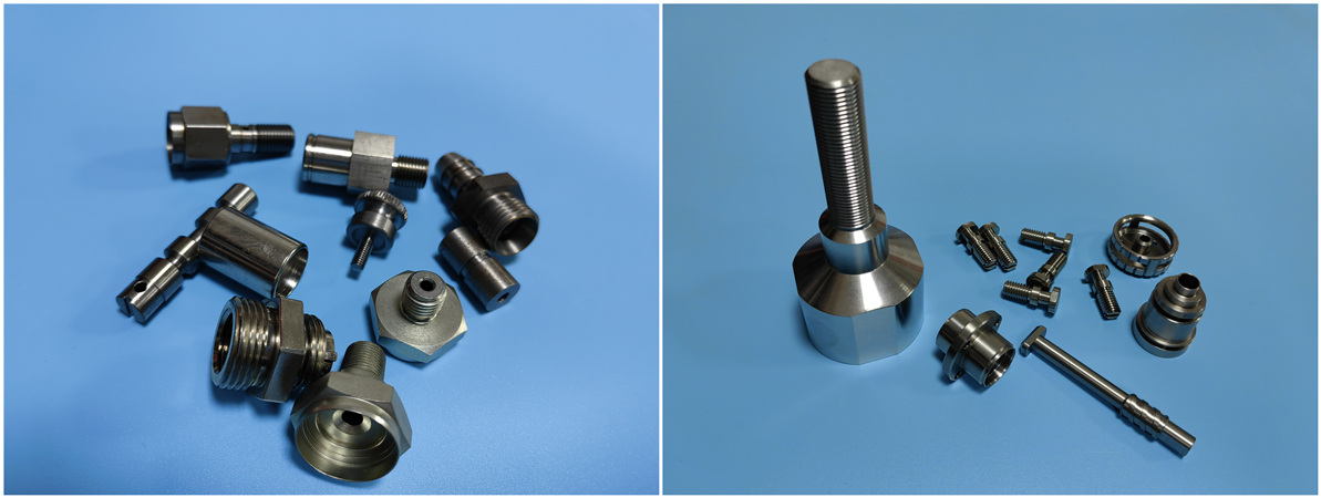 Fluid connector products manufacturer providing precision CNC machined components