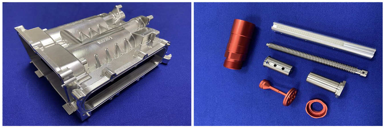 custom CNC machined automotive components for performance vehicles