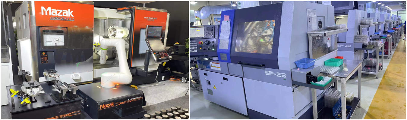 ورشة خراطة CNC دقيقة لتصنيع الأجزاء المعدنية المخصصة