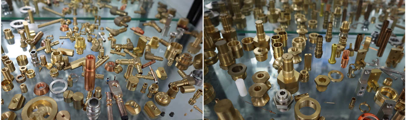 خدمة خراطة البراغي النحاسية للمكونات النحاسية المخرطة باستخدام CNC بدقة